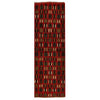 Baluchi Runner Rug Handmade Red 6' Runner