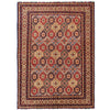 Oriental Area Rug Handmade Multi Geometric 7x10 ft