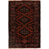 Baluchi Rug Handmade Multi Geometric 3x5 ft