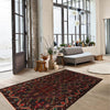 Baluchi Rug Handmade Multi Geometric 3x5 ft