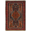 Baluchi Rug Handmade Multi Geometric 3x5 ft