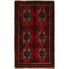 Baluchi Rug Handmade Multi Geometric 3x5 ft