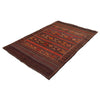 Laghari Kilim Area Rug Handmade Multi Geometric 4x7 ft