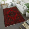 Khal Mohammadi Rug Handmade Red 4x7 ft