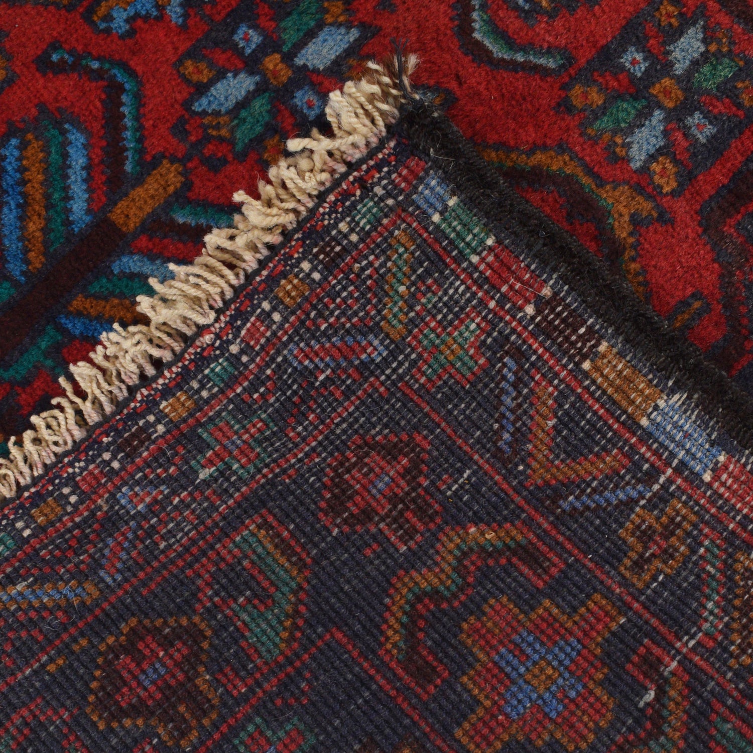 Baluchi Rug Handmade Multi Prayer Design 3x5 ft