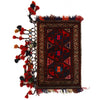 Balisht Area Rug Handmade Multi Floral 2x3 ft