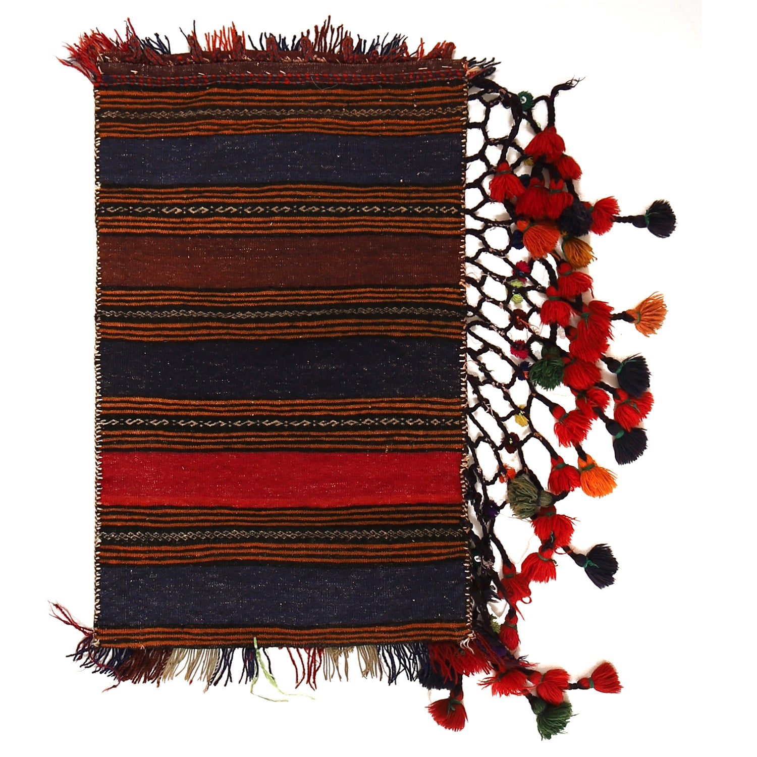 Balisht Area Rug Handmade Multi Floral 2x3 ft
