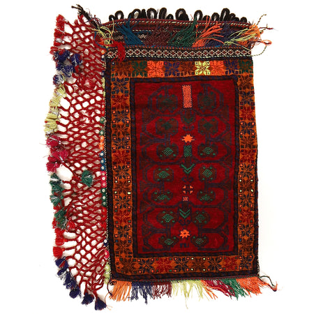 Balisht Area Rug Handmade Multi Floral 2x3 ft