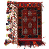 Balisht Area Rug Handmade Multi Floral 2x3 ft