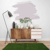 Overdyed Area Rug Handmade Green Geometric 3x5 ft
