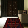 Baluchi Rug Handmade Multi Prayer Design 3x5 ft