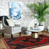 Baluchi Rug Handmade Multi Floral 2x4 ft