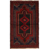 Baluchi Rug Handmade Multi Geometric 3x5 ft