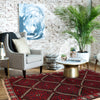 Baluchi Rug Handmade Multi Geometric 3x5 ft