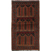 Baluchi Rug Handmade Multi Prayer Design 3x5 ft