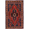 Baluchi Rug Handmade Multi Floral 3x5 ft