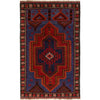 Baluchi Rug Handmade Multi Floral 3x5 ft
