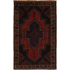 Baluchi Rug Handmade Multi Floral 3x5 ft