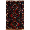 Baluchi Rug Handmade Multi Geometric 3x5 ft