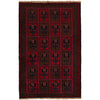 Baluchi Rug Handmade Multi Geometric 3x5 ft