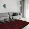 Baluchi Rug Handmade Multi Geometric 3x5 ft