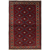 Baluchi Rug Handmade Multi Geometric 3x5 ft