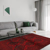 Khal Mohammadi Rug Handmade Red 4x7 ft