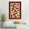 War Area Rug Handmade Ivory Tank 2x4 ft