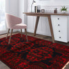 Baluchi Rug Handmade Multi Geometric 3x5 ft