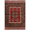 Barjasta Area Rug Handmade Beige Floral 2x4 ft