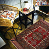 Barjasta Area Rug Handmade Beige Floral 2x4 ft