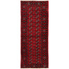 Bokhara Rug Handmade Vibrant Red Medallion 6' Runner