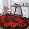 Baluchi Rug Handmade Multi Geometric 3x5 ft
