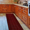 Bokhara Rug Handmade Vibrant Red Medallion 6' Runner