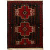 Baluchi Rug Handmade Multi Geometric 2x4 ft