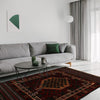 Baluchi Rug Handmade Multi Geometric 3x5 ft