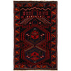 Baluchi Rug Handmade Multi Prayer Design 3x5 ft