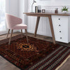 Baluchi Rug Handmade Multi Geometric 3x5 ft