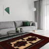 Baluchi Rug Handmade Multi Floral 2x4 ft