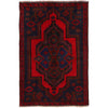 Baluchi Rug Handmade Multi Geometric 3x5 ft