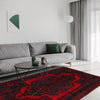 Baluchi Rug Handmade Multi Geometric 3x5 ft