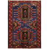 Baluchi Rug Handmade Multi Geometric 4x6 ft