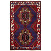 Baluchi Rug Handmade Multi Geometric 4x6 ft