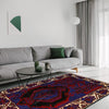 Baluchi Rug Handmade Blue Prayer Design 3x5 ft