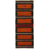 Table Sheet Runner Handmade Brown Curvilinear 6' Runner