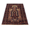 Baluchi Rug Handmade Multi Prayer Design 2x4 ft