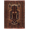 Baluchi Rug Handmade Multi Prayer Design 2x4 ft