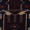 Baluchi Rug Handmade Multi Prayer Design 2x4 ft