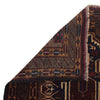 Baluchi Rug Handmade Multi Prayer Design 2x4 ft