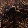 Baluchi Rug Handmade Multi Prayer Design 2x4 ft